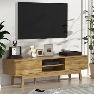 Armando solid clearance wood tv stand